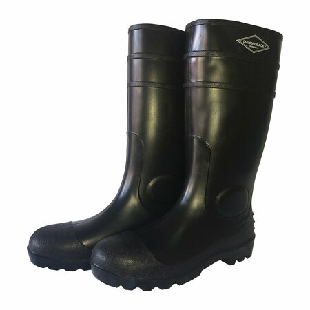 DIAMONDBACK Boot Knee Pvc Matte Blk Size 9 L-G06B9